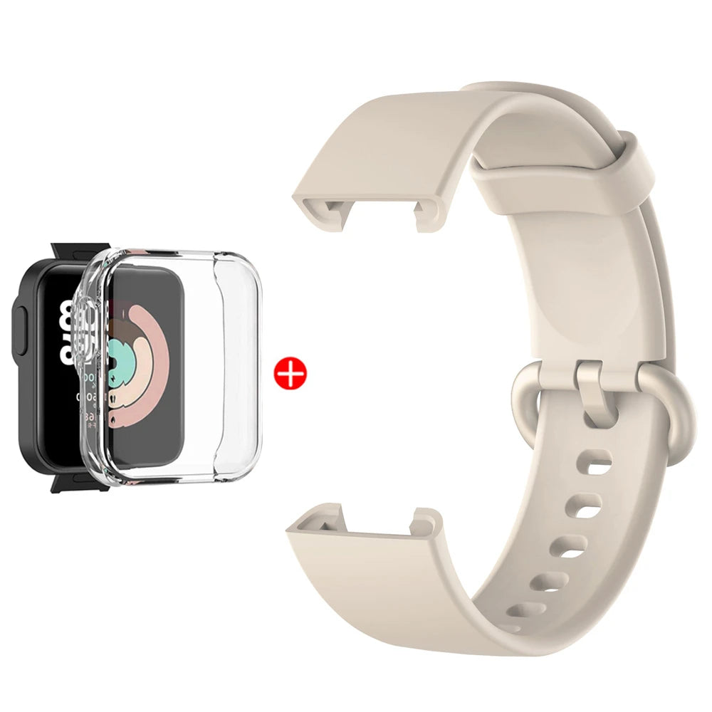 Replacement Strap For Mi Watch Lite Silicone Watchbands Watch Strap For Redmi Watch 2 Lite Strap Correa Bracelet