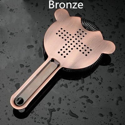 Bar Strainer Sprung Cocktail Strainer Stainless Steel Deluxe Strainer Bar Tools