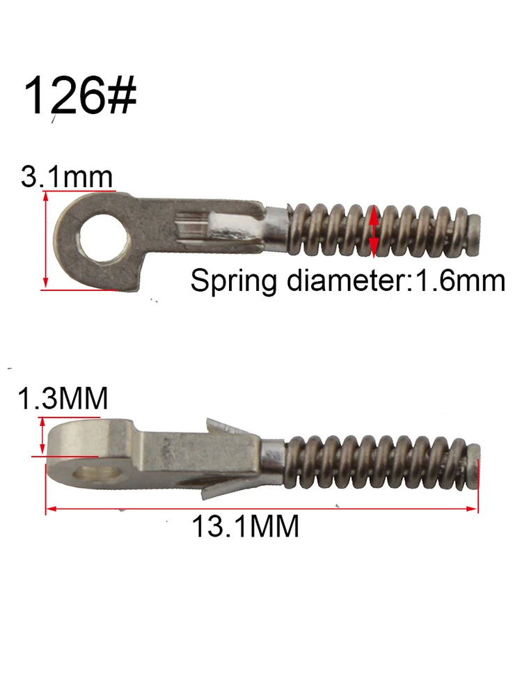 1800pcs Eyeglasses Spring Insert Glasses Repairing Flex Temples Optical Frame Broken Replacement Accessory