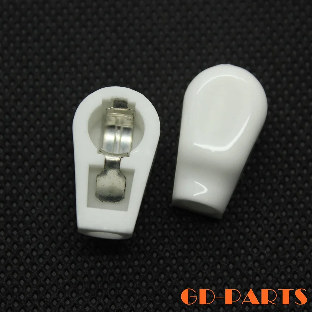 10PCS Ceramic 1/4' 6.4mm Vacuum Tube Anode Cap Grip Plate Cap for EL504 FU-519 EF37 Vintage Amplifier DIY