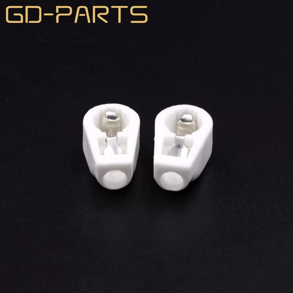 10PCS Ceramic 1/4' 6.4mm Vacuum Tube Anode Cap Grip Plate Cap for EL504 FU-519 EF37 Vintage Amplifier DIY