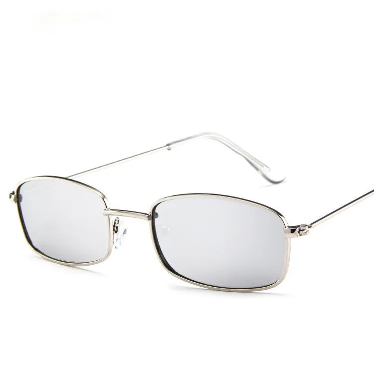 ZXWLYXG 2025 New Small Rectangle Sunglasses Women Retro Brand Designer Red Sun Glasses Men Glasses Female Unisex