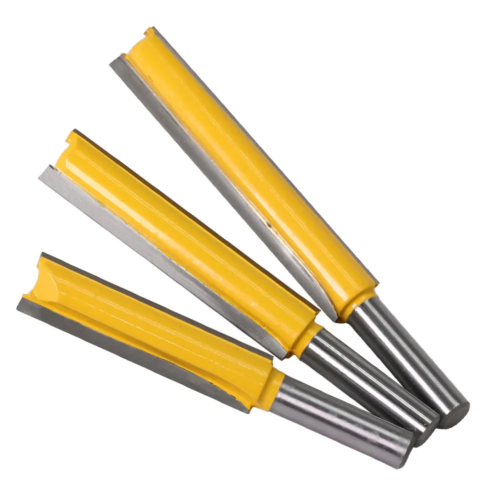 1Pcs 8mm" Shank Long Cleaning Bottom Router Bit Cutter CNC Woodworking Clean Bits