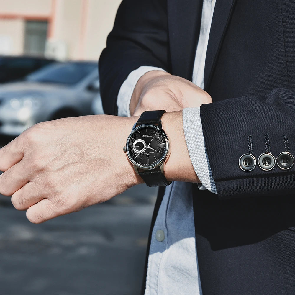 Original PAGANI DESIGN 1654 Fashion Casual Sports Watch Men Military Watch Stainless Steel Waterproof Quartz Watch Reloj Hombre