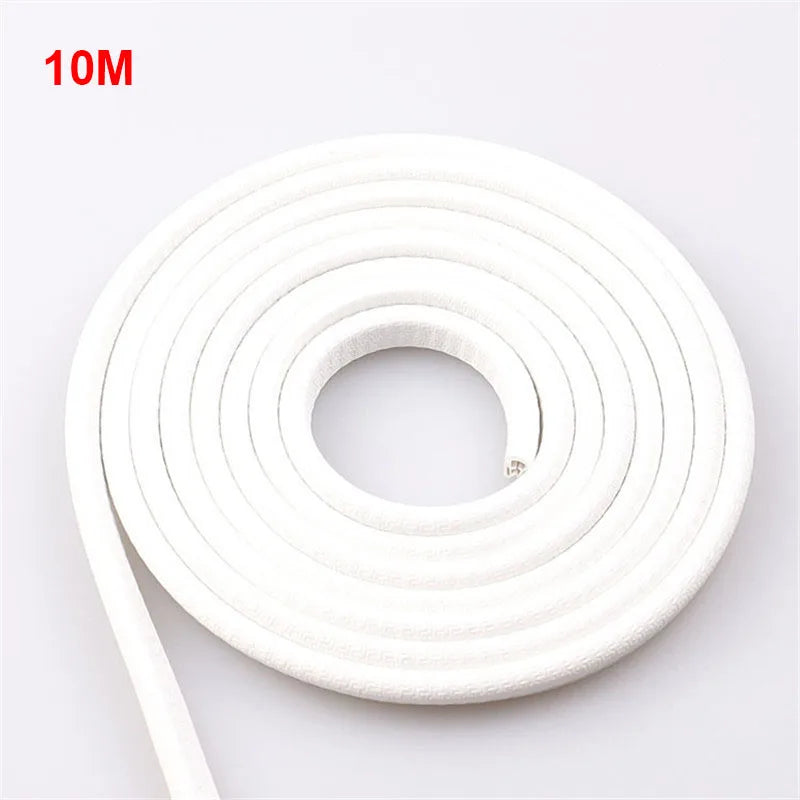 5/10M Car Door Protector Edge Scratch Strip Guard Trim Universal Car Door Anti Collision Protection With Steel Carstyling