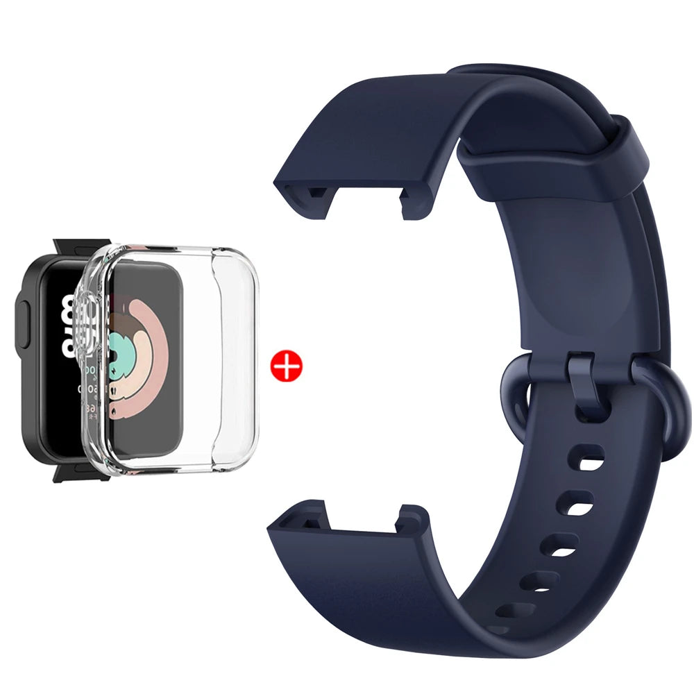 Replacement Strap For Mi Watch Lite Silicone Watchbands Watch Strap For Redmi Watch 2 Lite Strap Correa Bracelet