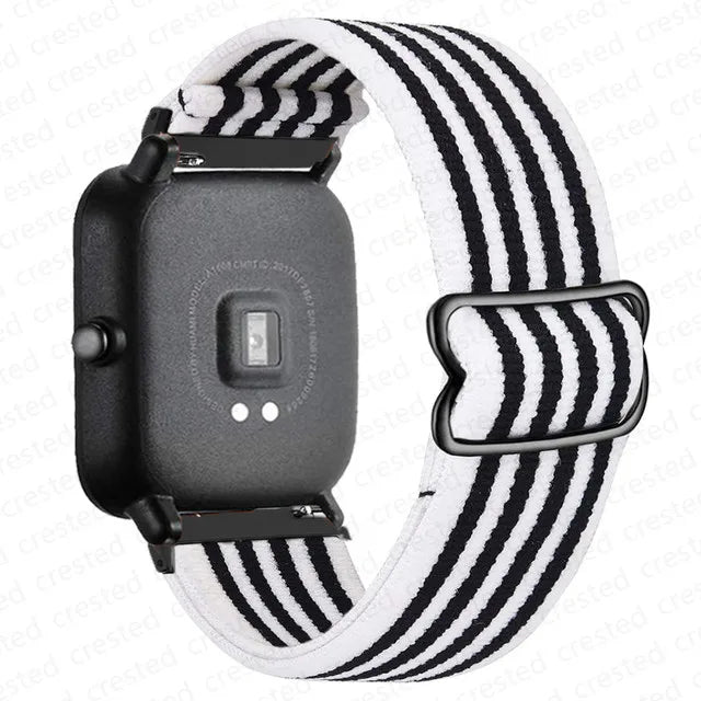Nylon band For Amazfit GTS 4/2/2e/3/GTS2 Mini/GTR/4/3/Pro/GTR2/stratos Bracelet correa Amazfit bip 6 5 3 20mm/22mm Watch straps