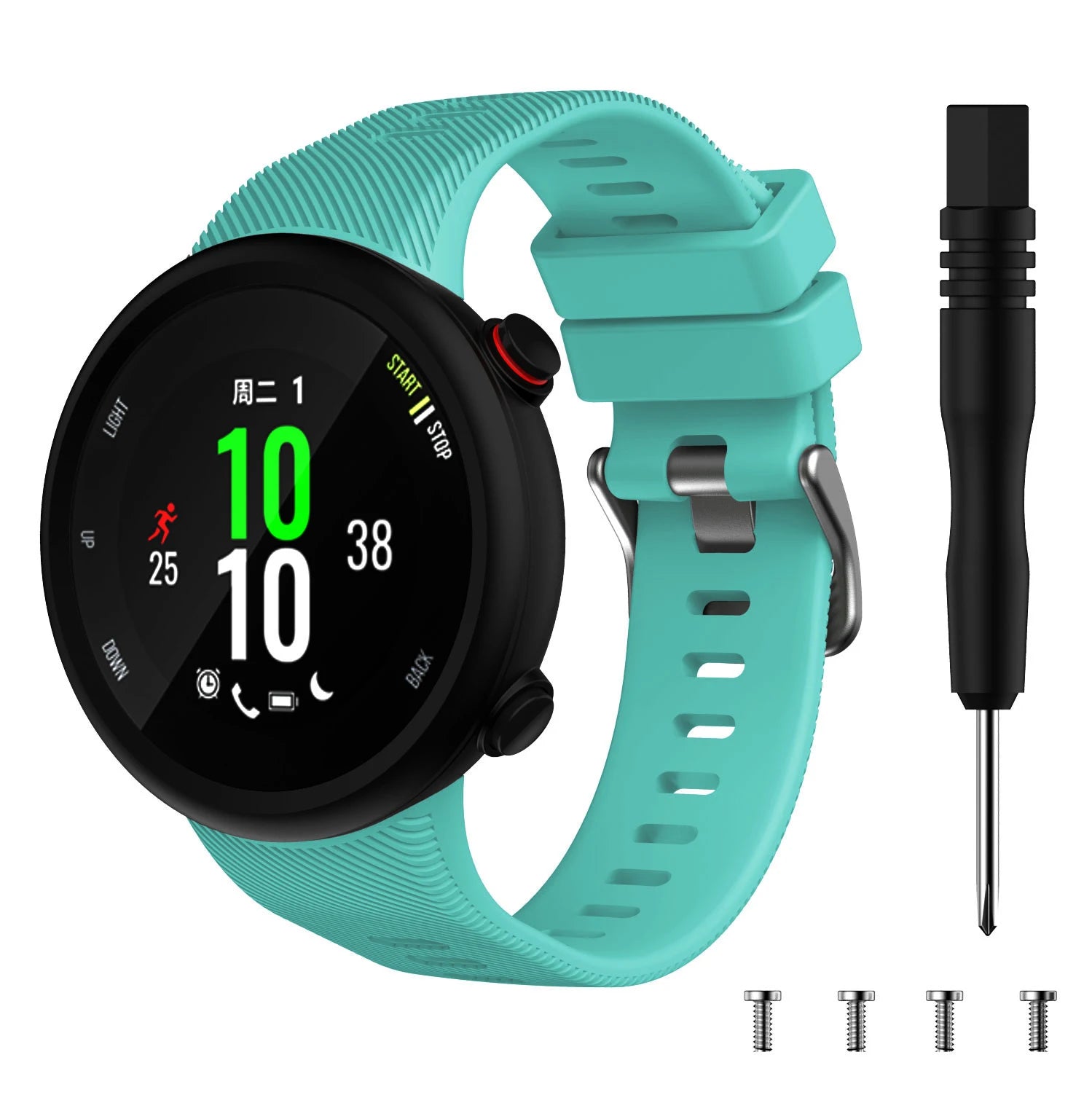 High Quality Silicone Strap for Garmin Swim 2 Smart Watch Band Sport Wristband for Garmin Forerunner 45 45s Bracelet Accessories