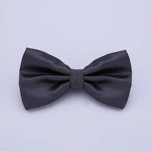 HUISHI Bow Tie For Men Bowtie Solid Color Fashion Butterfly Cravat Banquet Party Bowties Black Gold Red Royal Blue Wine Ties Men
