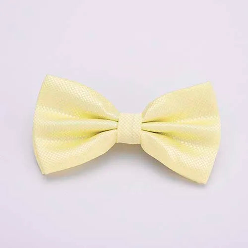 HUISHI Bow Tie For Men Bowtie Solid Color Fashion Butterfly Cravat Banquet Party Bowties Black Gold Red Royal Blue Wine Ties Men