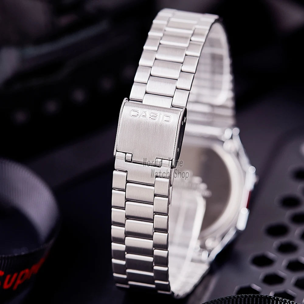 Casio Watch Silver Watch Men Set Brand Luxury LED Digital Waterproof Quartz Men Watch Sport Military Wrist Watch Relogio Masculi