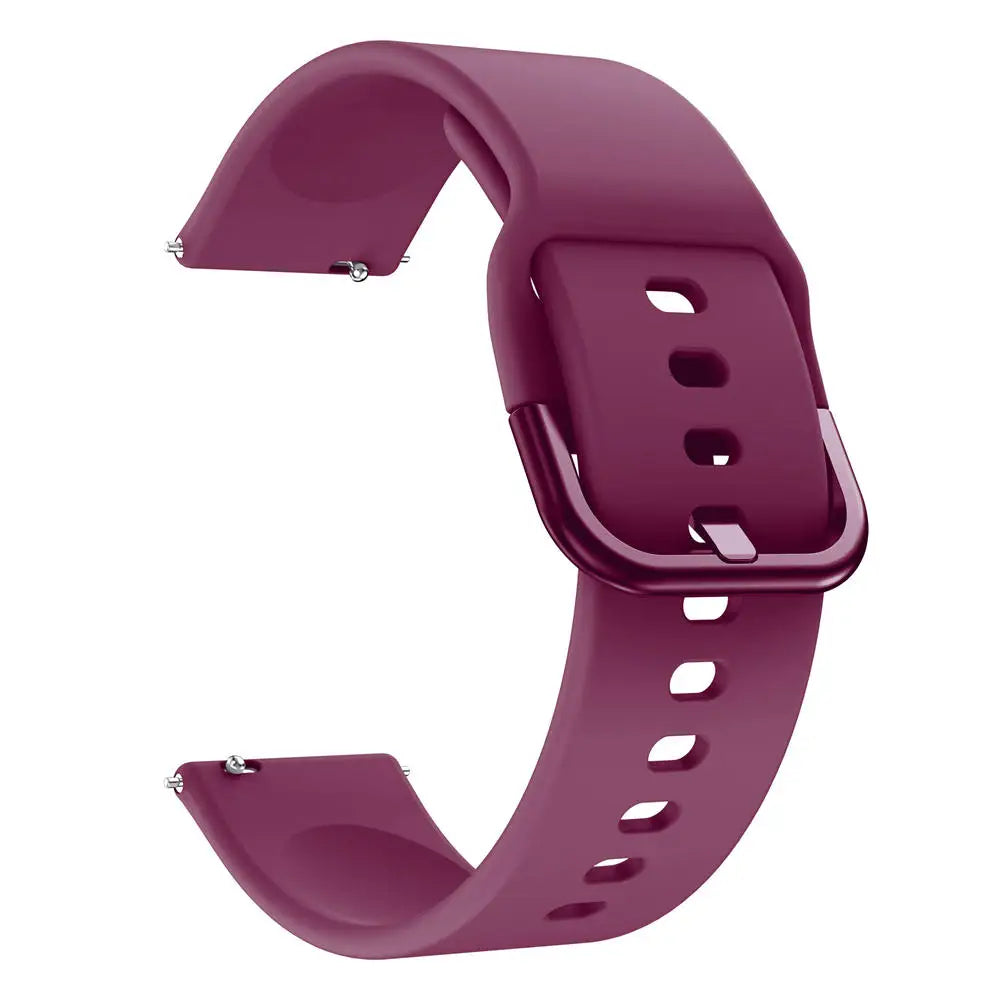 20mm 22mm Watchstrap band For Amazfit Bip U Pro / Bip S Lite /Amazfit Stratos 3 2 2s pace Strap Sport Silicone Smart Wristbands