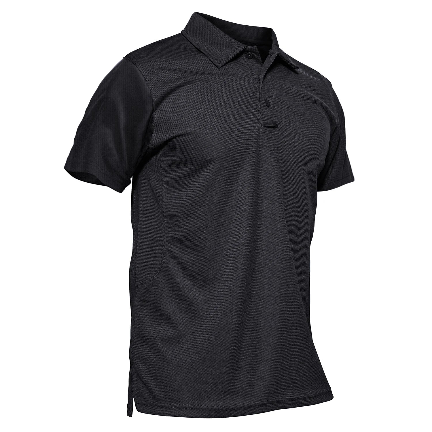 TACVASEN Summer Colorful Fashion Polo Tee Shirts Men's Short Sleeve T-shirt Quick Dry Army Team Work Green T-Shirt Tops Clothing
