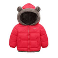 Cashmere Children Coat 2023 Autumn Winter Thicken Jacket Boys Girls Solid Color Hooded Jackets Kids Parka Outerwear 2-6 Years