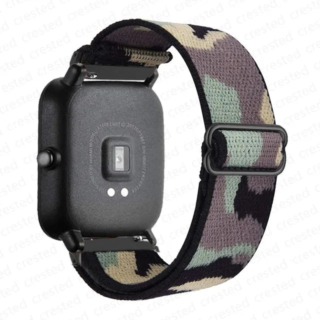 Nylon band For Amazfit GTS 4/2/2e/3/GTS2 Mini/GTR/4/3/Pro/GTR2/stratos Bracelet correa Amazfit bip 6 5 3 20mm/22mm Watch straps