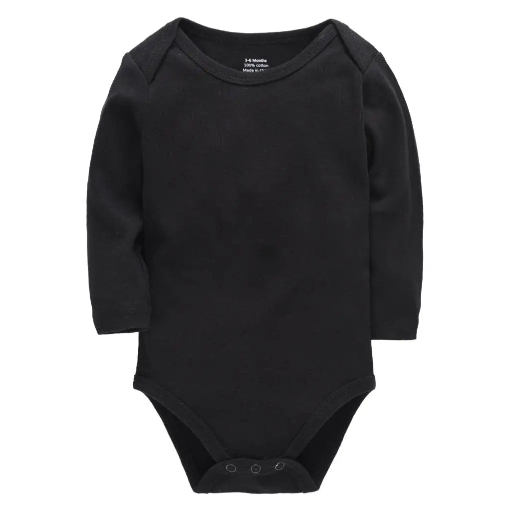 Baby Girls Clothing Body Suit Newborn Infant Boys Romper Infant Long Sleeve Summer Red Jumpsuit Cotton Soild Color Pyjama Bebe