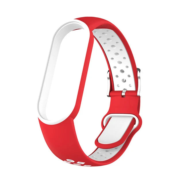 Strap for Mi Band 7 Bracelet Sport Silicone Miband5 Miband 6 Wrist Correa Replacement Band for Xiaomi Mi Band 7 Belt Accessories