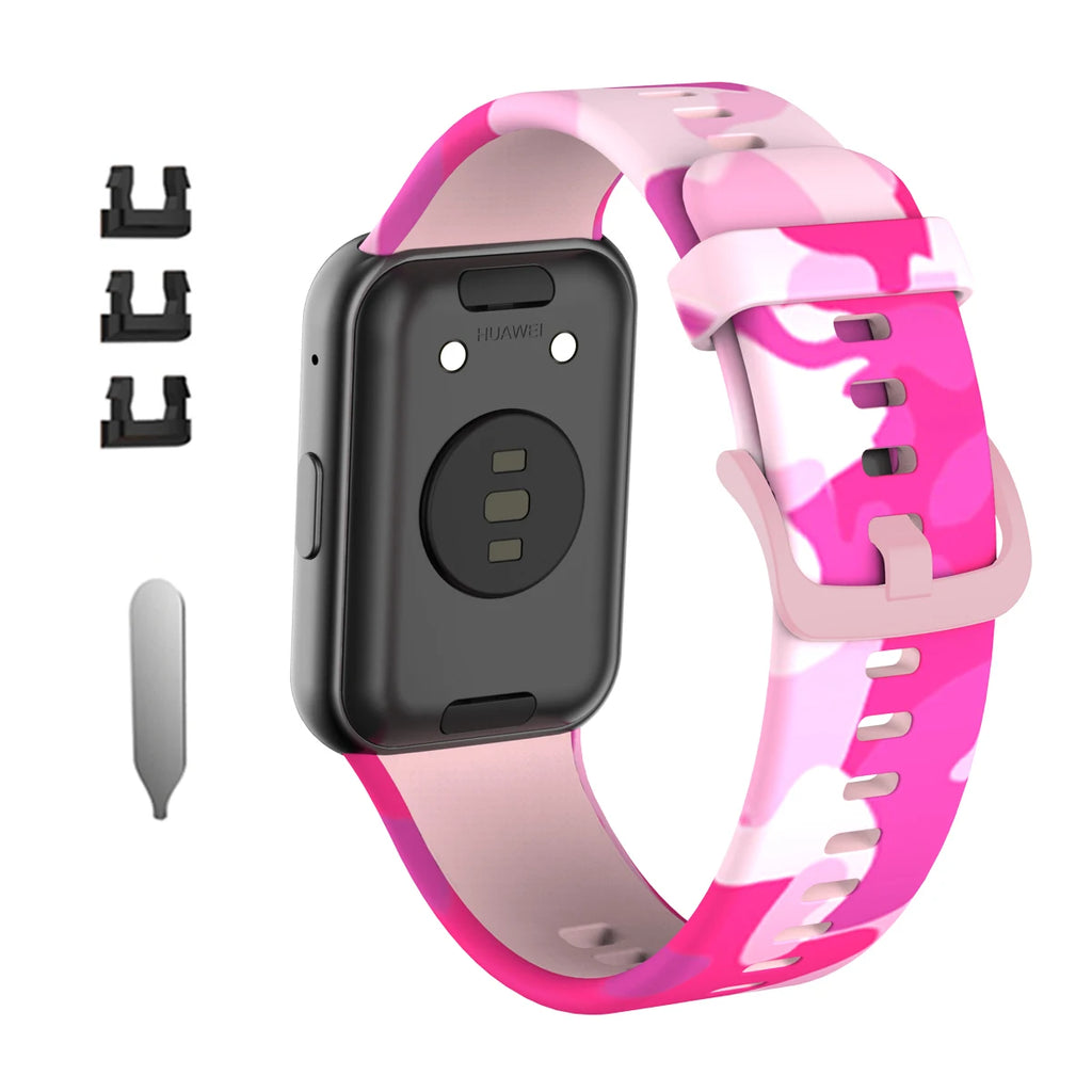 Silicone Band For Huawei Watch FIT Strap Smartwatch Accessories Replacement Wrist Bracelet Correa huawei watch fit Straps