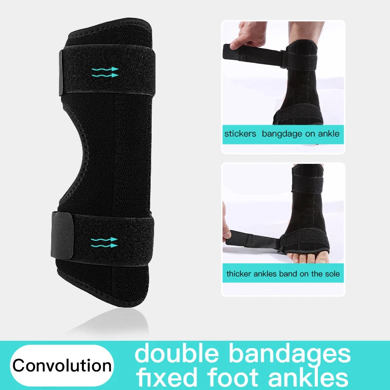 1 PCS Compression Ankle Brace Support Sleeve Elastic Breathable For Injury Recovery Joint Pain Relief Basket Foot Sports