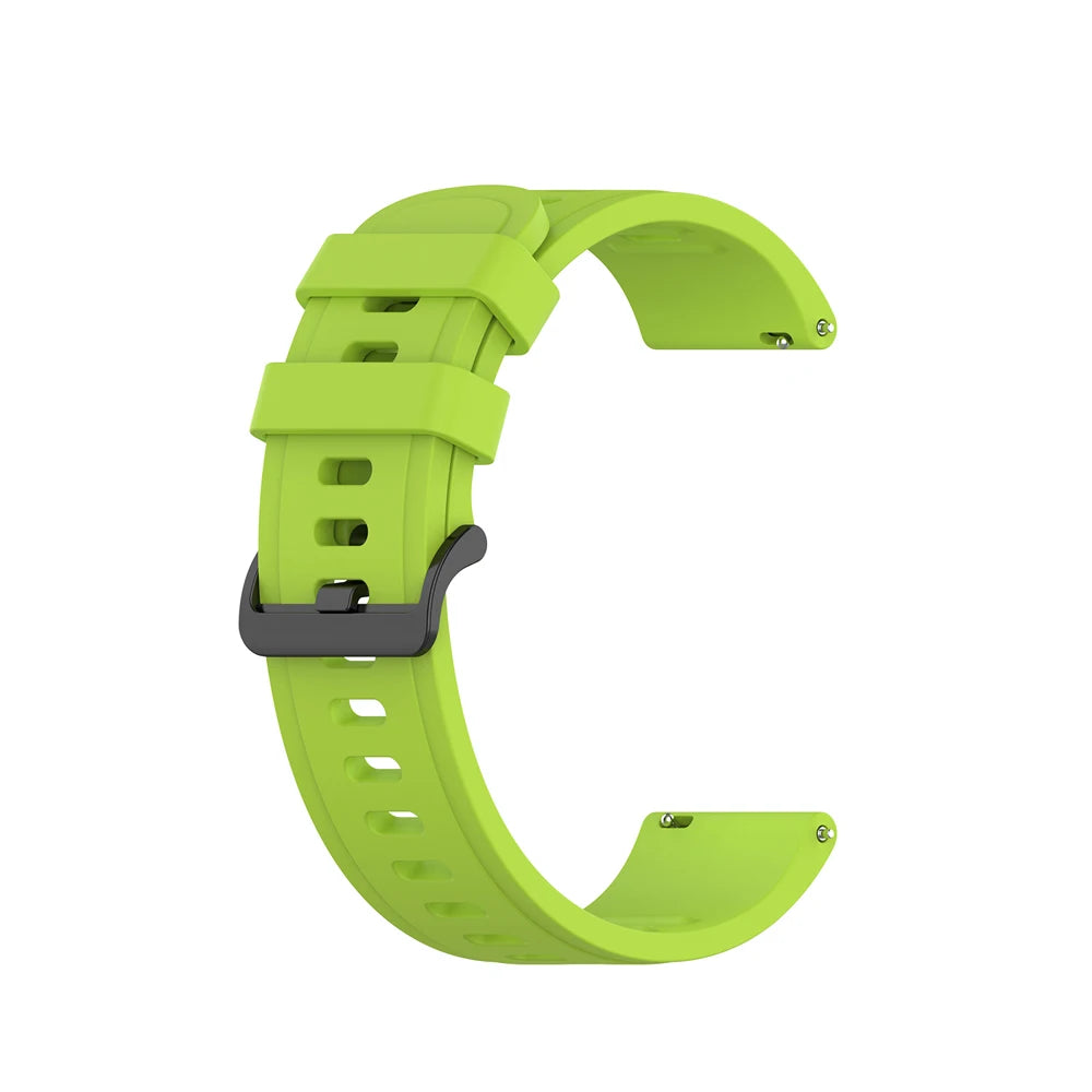 20mm Silicone Strap For Garmin Forerunner 165 168 245 645 Music Watchband For Garmin Vivoactive 3 5 Band Venu/SQ/2 Plus Bracelet