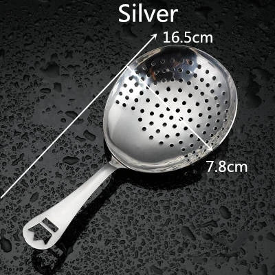 Bar Strainer Sprung Cocktail Strainer Stainless Steel Deluxe Strainer Bar Tools