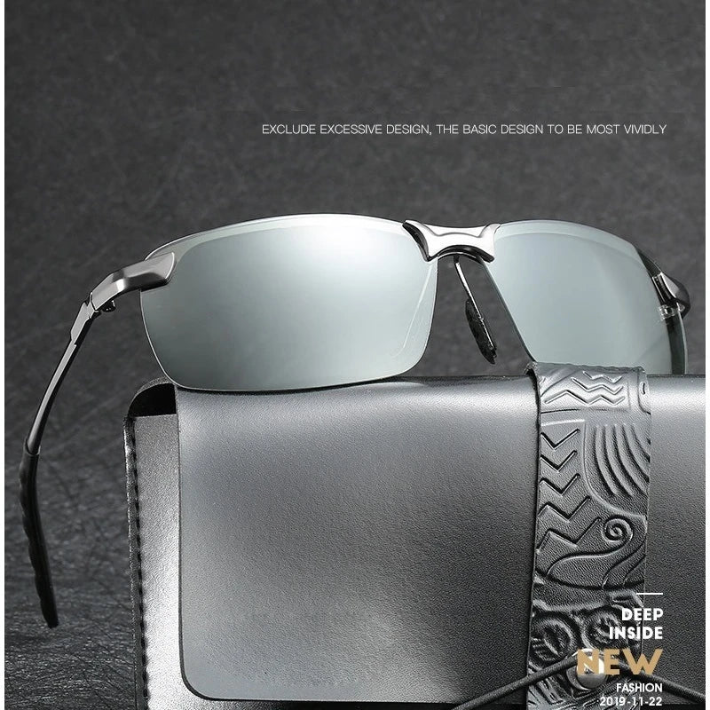 Photochromic Sunglasses Men  Driving Chameleon Glasses Male Change Color Sun Glasses Day Night Vision Driver's Eyewear