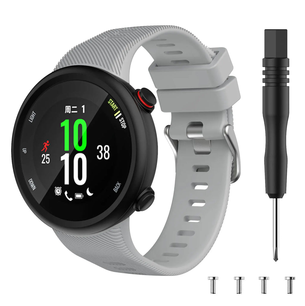 High Quality Silicone Strap for Garmin Swim 2 Smart Watch Band Sport Wristband for Garmin Forerunner 45 45s Bracelet Accessories