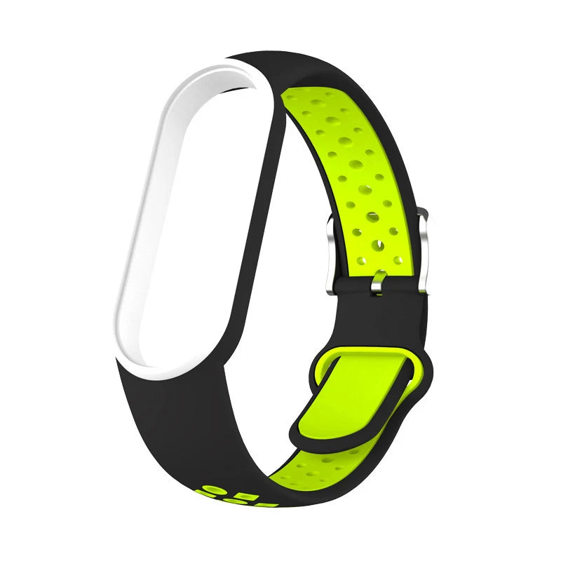 Strap for Mi Band 7 Bracelet Sport Silicone Miband5 Miband 6 Wrist Correa Replacement Band for Xiaomi Mi Band 7 Belt Accessories