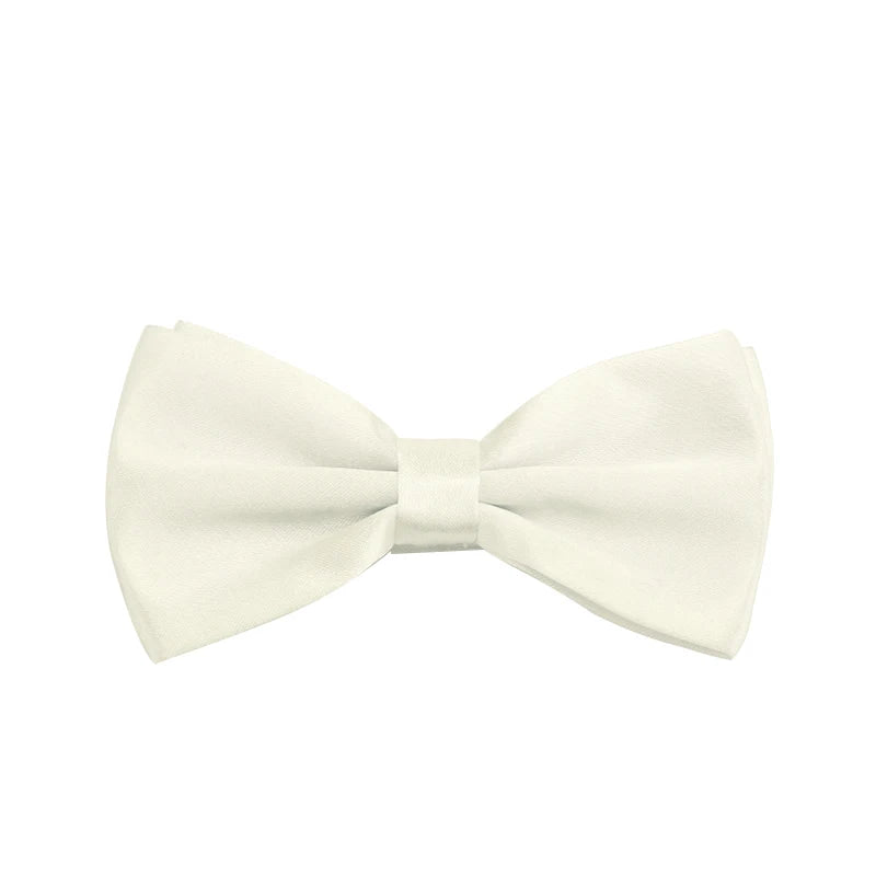 HUISHI Bow Tie For Men Bowtie Solid Color Fashion Butterfly Cravat Banquet Party Bowties Black Gold Red Royal Blue Wine Ties Men