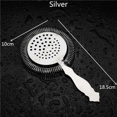 Bar Strainer Sprung Cocktail Strainer Stainless Steel Deluxe Strainer Bar Tools