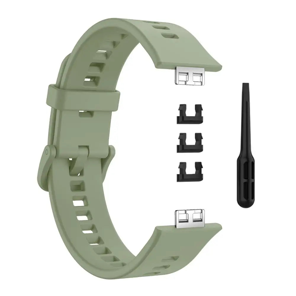 Silicone Band For Huawei Watch FIT Strap Smartwatch Accessories Replacement Wrist Bracelet Correa huawei watch fit Straps