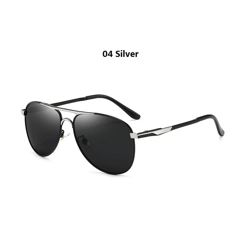 Luxury Pilot  Sunglasses Men Women Driving Fishing Retro Sun Glasses Brand Designer Male Metal Sunglasses For Man