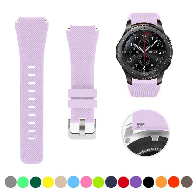 20mm 22mm Strap For Samsung galaxy watch 4 5 6 7 44mm 5 pro 45mm Gear S3 Frontier bracelet Huawei watch gt 2/2e/3/4/5/6 pro Band