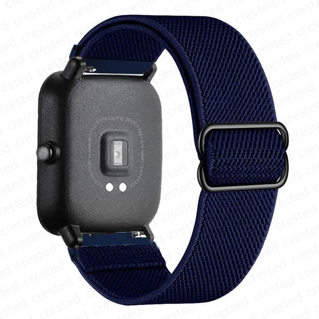 Nylon band For Amazfit GTS 4/2/2e/3/GTS2 Mini/GTR/4/3/Pro/GTR2/stratos Bracelet correa Amazfit bip 6 5 3 20mm/22mm Watch straps