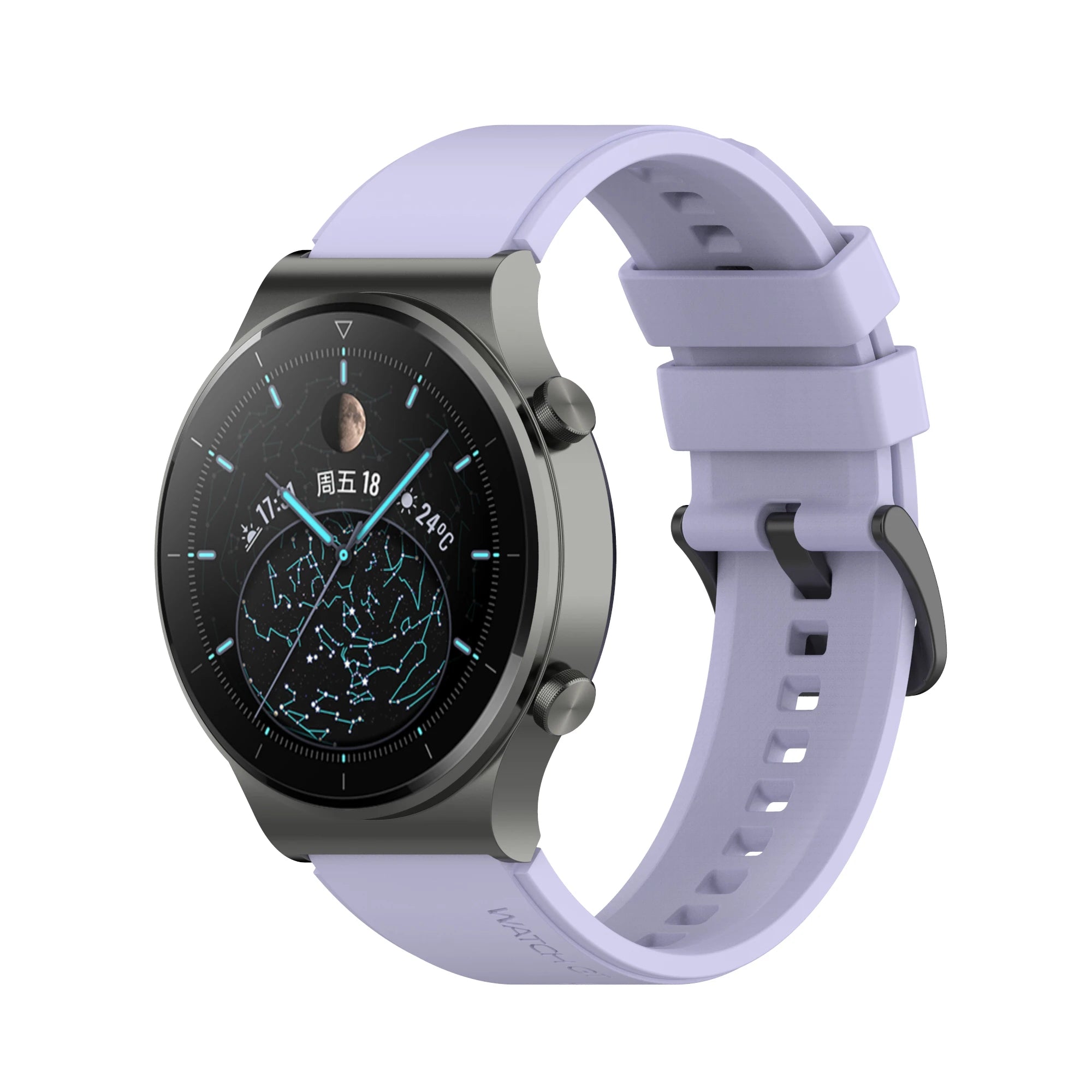 22mmOfficial Silicone Replacement Gt2 Pro Strap Band For Huawei Watch GT5/3 GT4 2 46mm Pro Original Watchband Wristband Bracelet