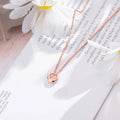925 Sterling Silver Necklaces Women Fine Jewelry Wedding Accessories Geometric round Pendant Beads Necklace Wholesale