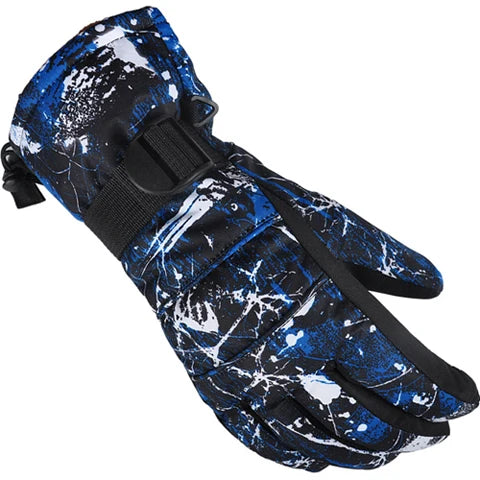 Men Women Kids Ski Gloves Winter Snow Thickened Warm Ultralight Waterproof Snowboard Gloves Motorcycle Snowmobile Riding Camping
