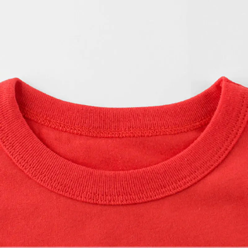 Kids Solid T Shirt Tops for Child Boys Girls Baby Toddler Blank Cotton Clothes White T-shirts Children Summer Tees Short Sleeve