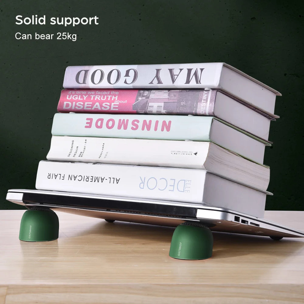 Oatsbasf Portable Laptop Stand Magnetic Laptop Cooling Stand For MacBook Air Pro Xiaomi iPad PC Heat Dissipation Notebook Holder