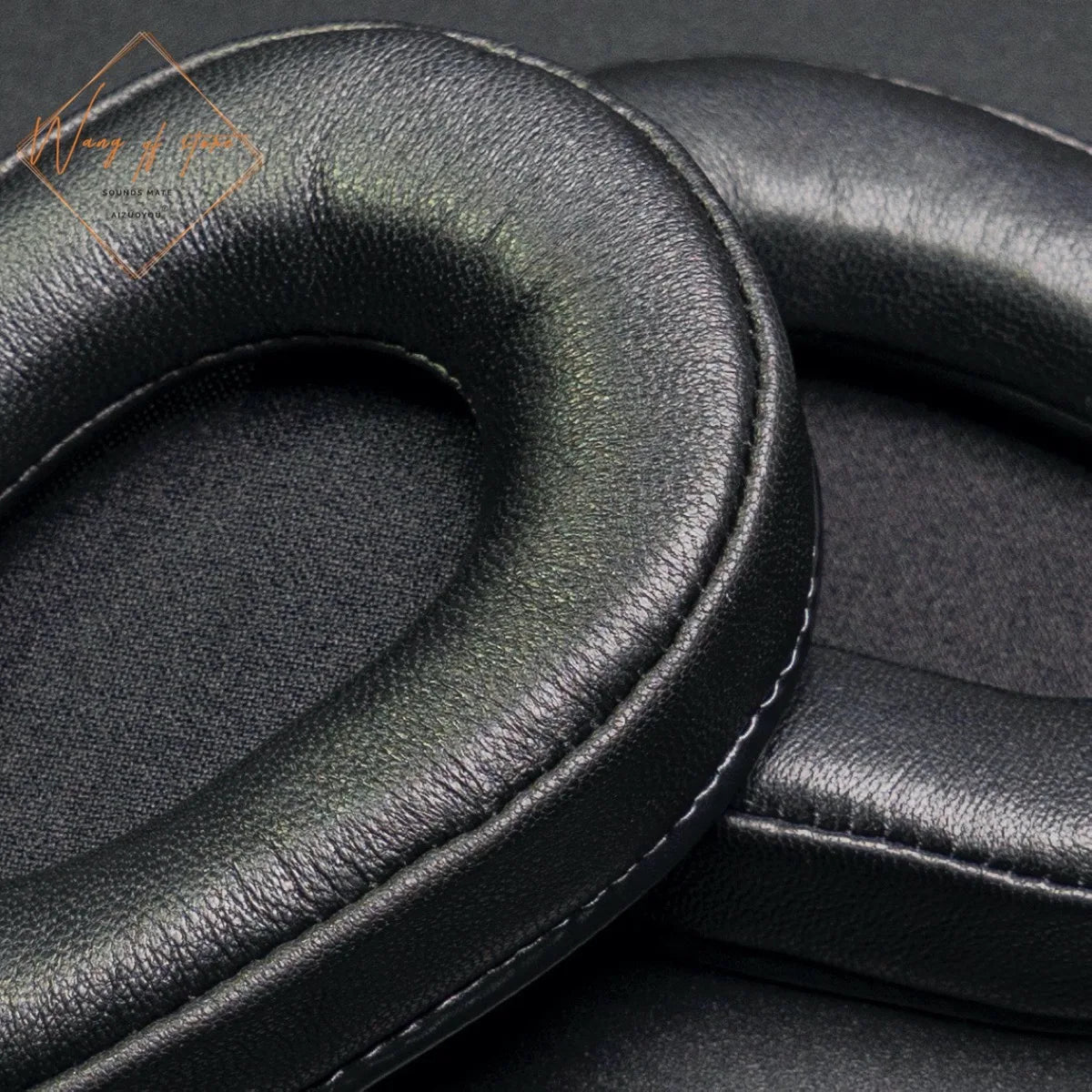 Sheepskin Ear Pads Foam Cushion For ULTRASONE ED 8 Palladium Ruthenium Edition 8 x  Headphone Real Leather Part