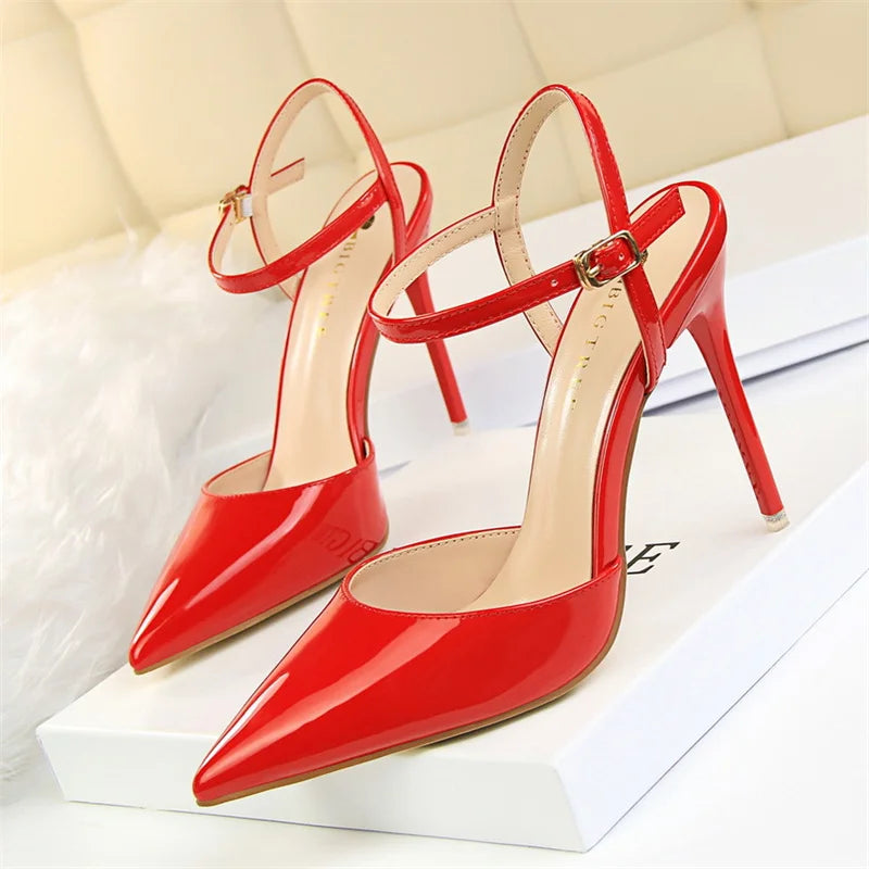 High Heel  Sandals   Sexy Lady Slippers for Parties