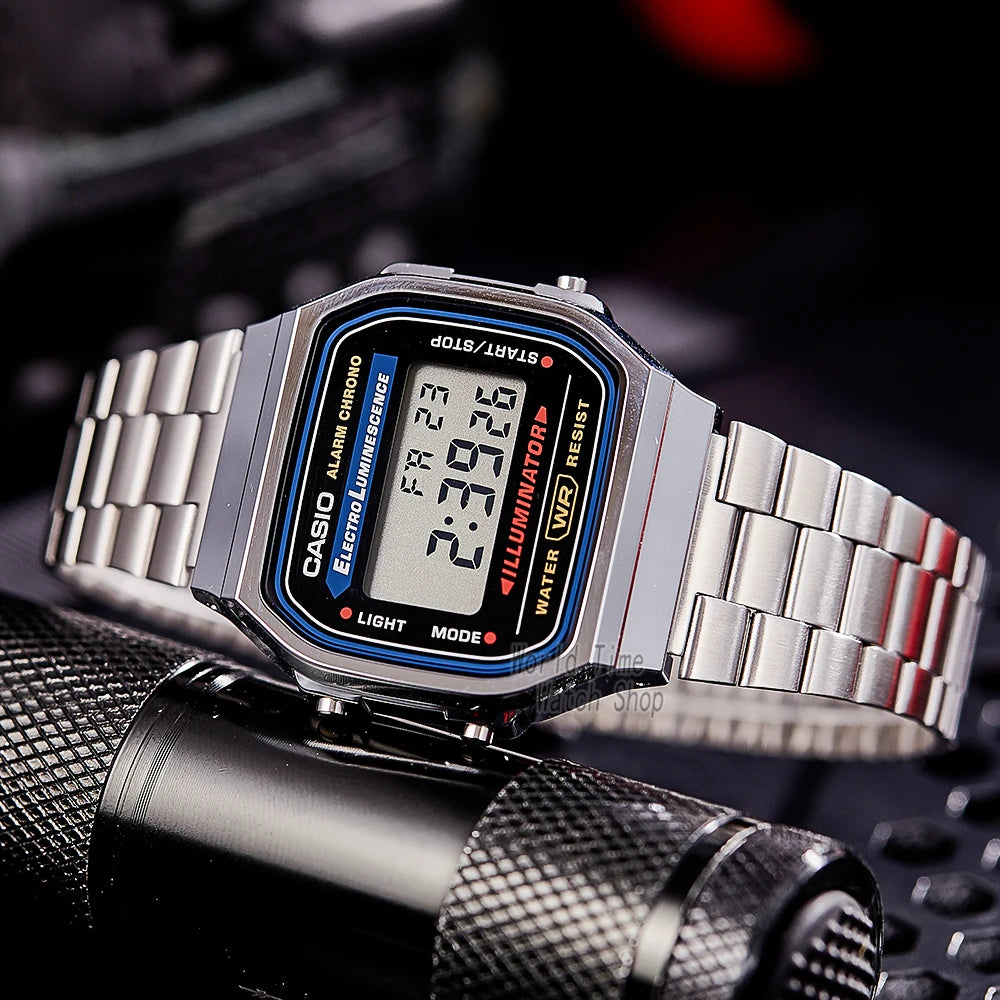 Casio Watch Silver Watch Men Set Brand Luxury LED Digital Waterproof Quartz Men Watch Sport Military Wrist Watch Relogio Masculi
