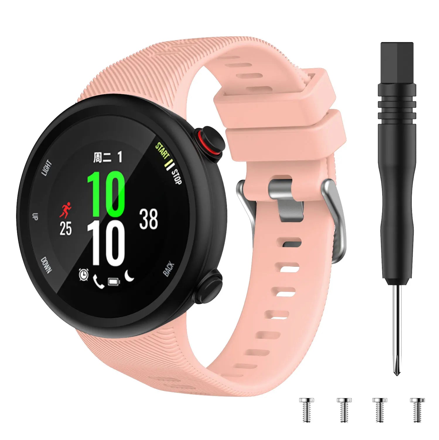 High Quality Silicone Strap for Garmin Swim 2 Smart Watch Band Sport Wristband for Garmin Forerunner 45 45s Bracelet Accessories