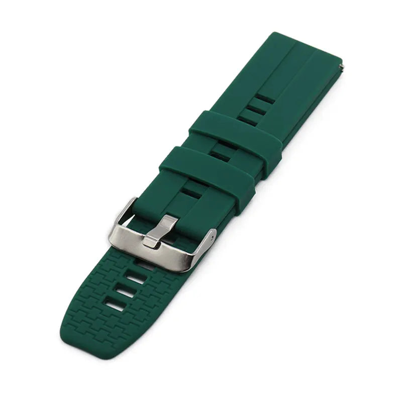 22mm Silicone Watch Band for Huawei Watch GT 2 46mm Soft Sport Strap Bracelet Watchband for Samsung Galaxy Watch 46mm Gear S3
