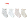New children's socks summer mesh thin cotton boys and girls short baby socks