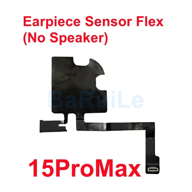 1pcs Earpiece Sensor For iphone 13 14 Pro Max 15 16 Plus Mini Proximity Mic No Ear Speaker Microphone Replacement Part