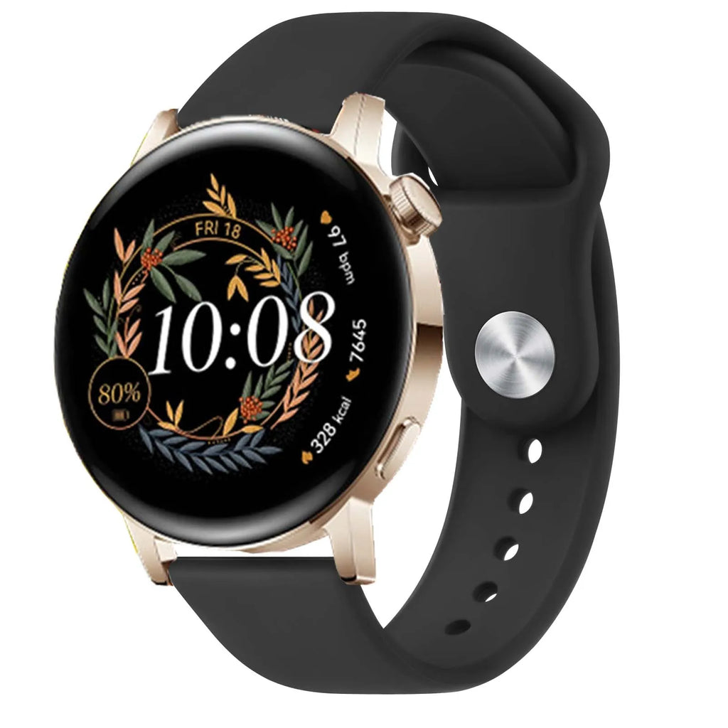 Silicone Watch Band for Huawei Watch GT 3 GT 2 42mm 46mm/GT Runner/GT3 Pro Strap 20mm 22mm band for Huawei Watch 3 Pro Watchband