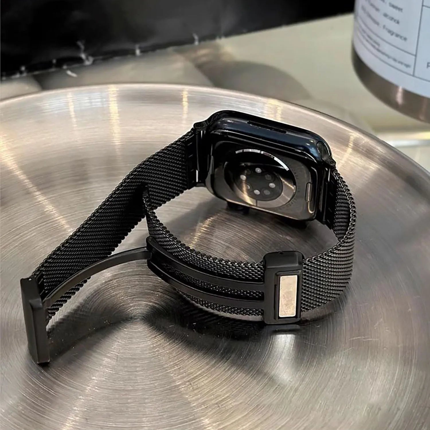 Magnetic Strap For Apple Watch Ultra 49mm Band 44mm 45mm 40mm 41mm 42mm 38mm Stainless Steel Bracelet iWatch Series 7 8 se 6 5 3