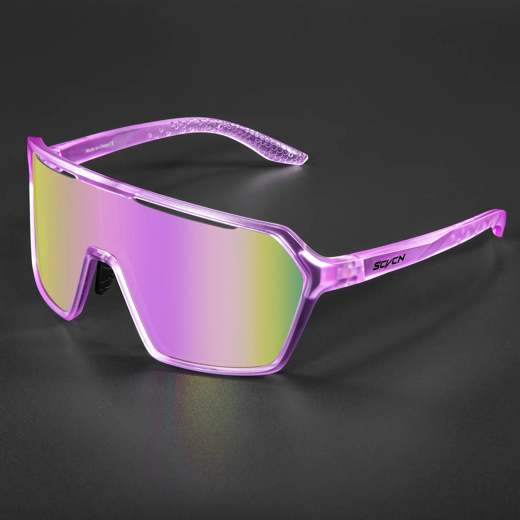 SCVCN New Photochromic Sunglasses MTB Cycling Glasses Outdoor Sports Running Drving Goggles UV400 Protection Bike Eyewear
