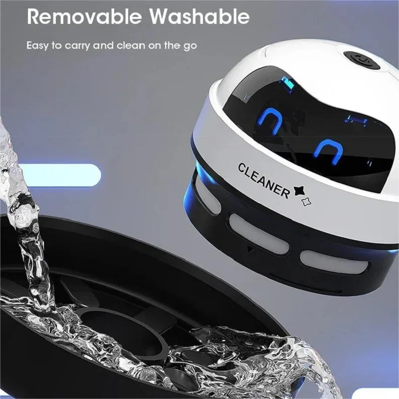 Desk Table Dust Vacuum Handheld Mini Vacuum Cleaner USB Table Sweeper Home Office Desktop Pencil Crumbs Cleaner Vacuum Cleaner